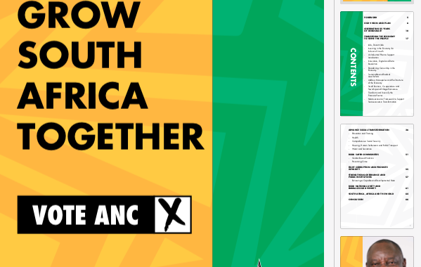 ANC Manifesto Launch